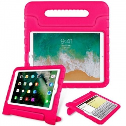 Samsung Galaxy Tab A 7 Inch T280 / T285 Kids Shockproof Cover with Handle |Hot Pink